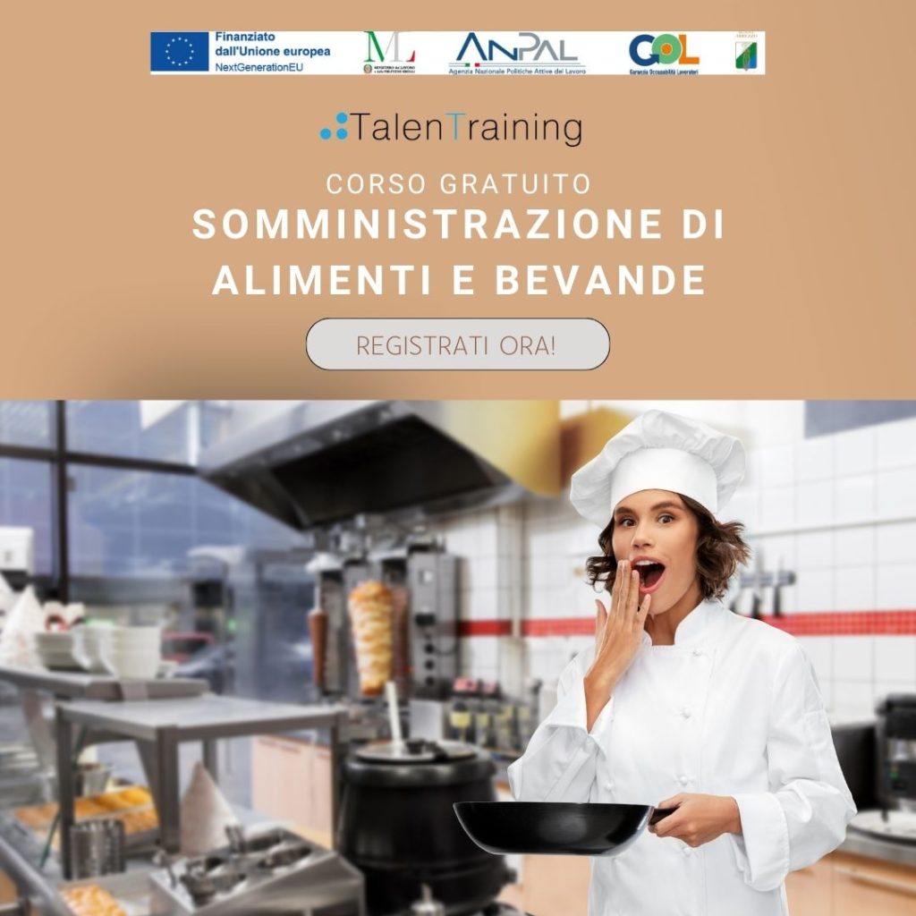 SOMMINISTRAZIONE DI ALIMENTI E BEVANDE 1