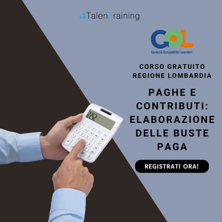 Paghe e contributi Elaborazione delle Buste paga